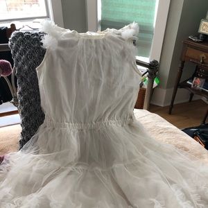 CREWCUTS special occasion ivory dress.